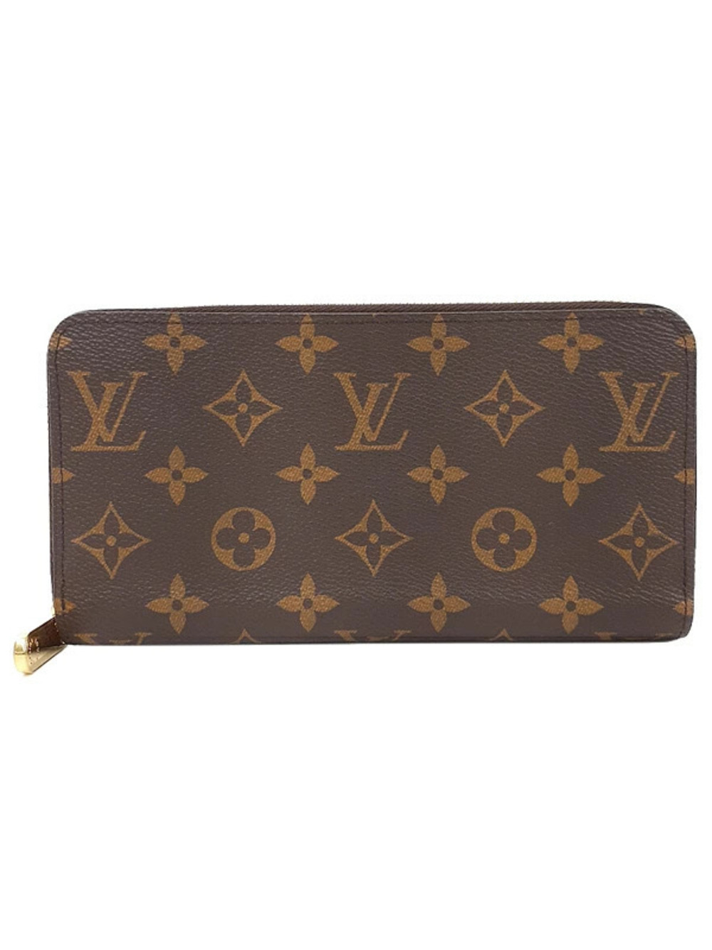 Louis Vuitton Monogram Zippy Wallet Round Zipper Long